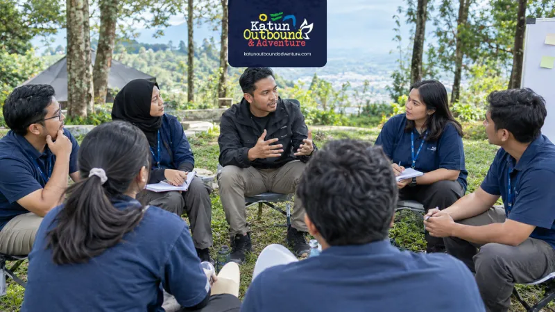 leadership diskusi-team-building-karyawan-indonesia