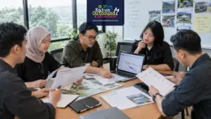 outbound rapat-perencanaan-corporate-gathering-katun-outbound-adventure