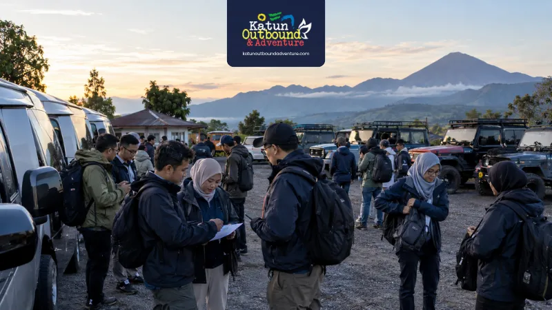 outbound persiapan-wisatawan-sebelum-jeep-tour-di-bromo