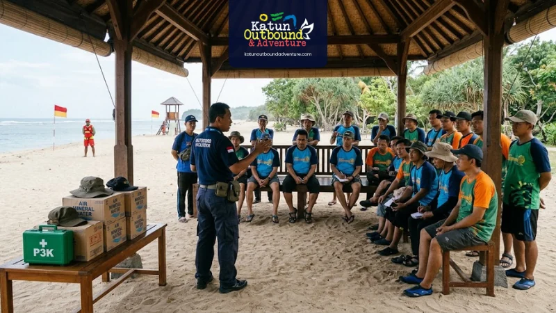 outbound-pantai-malang-selatan-persiapan-keselamatan