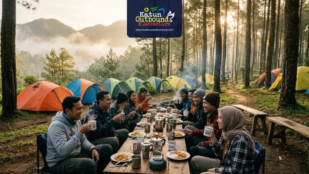 tenda-perkemahan-peserta-gathering-sarapan-pagi
