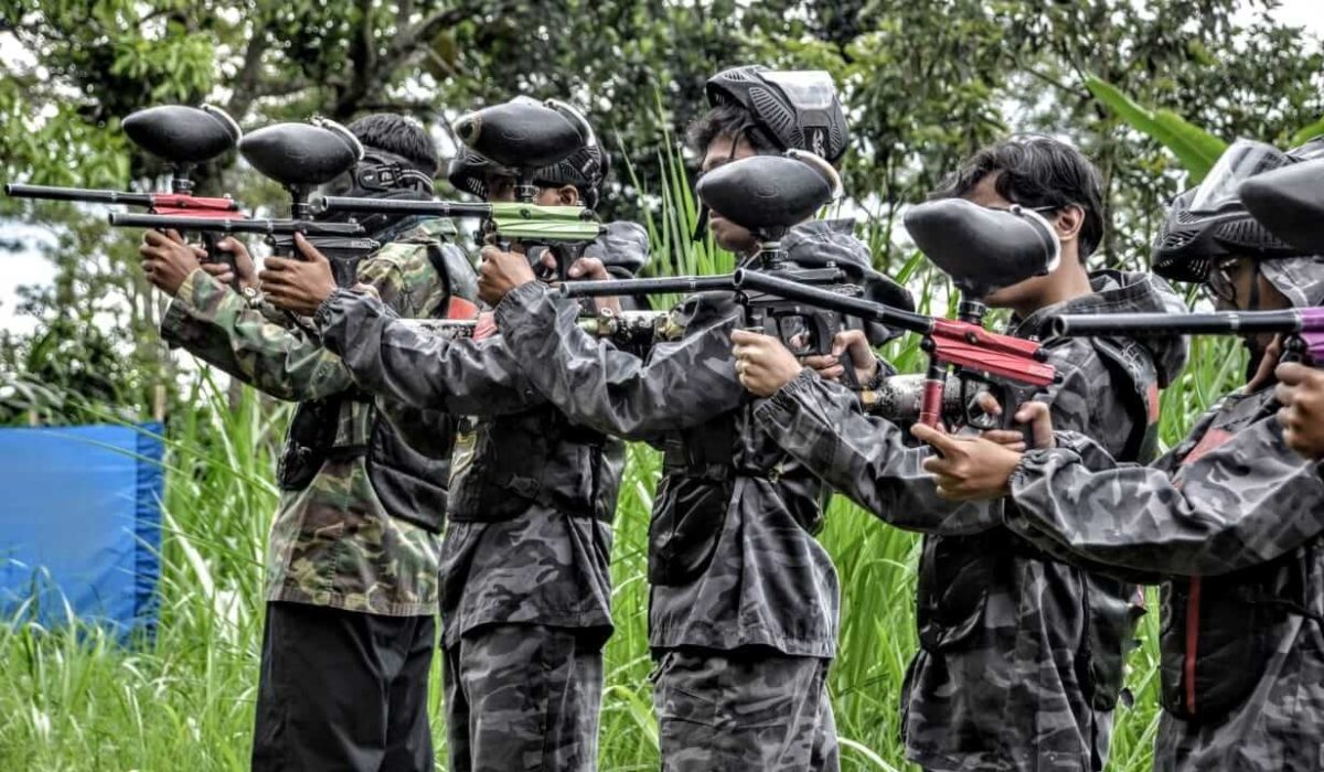 Paket Outbound plus Paintball
